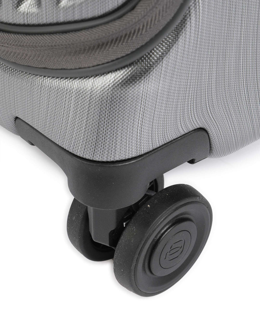 Piquadro PQ-LM Rolling briefcase nero/cuoio