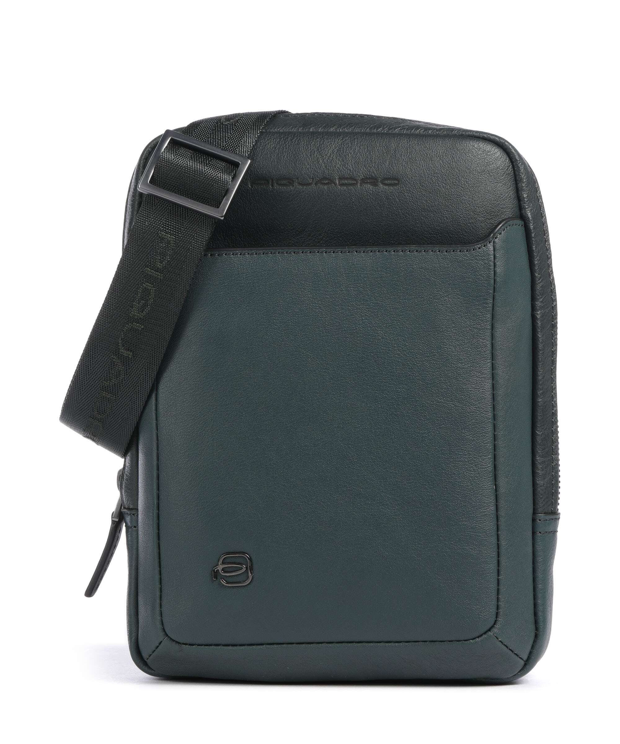 Piquadro Black Square Crossbody bag verde bosco/verde oliva