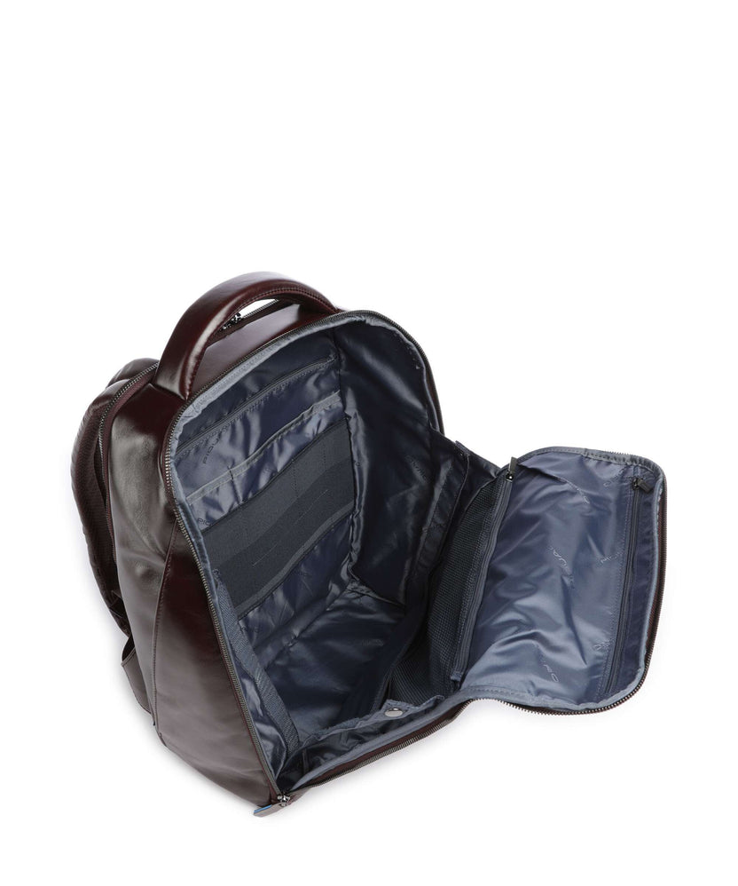 Piquadro Blue Square Backpack mogano