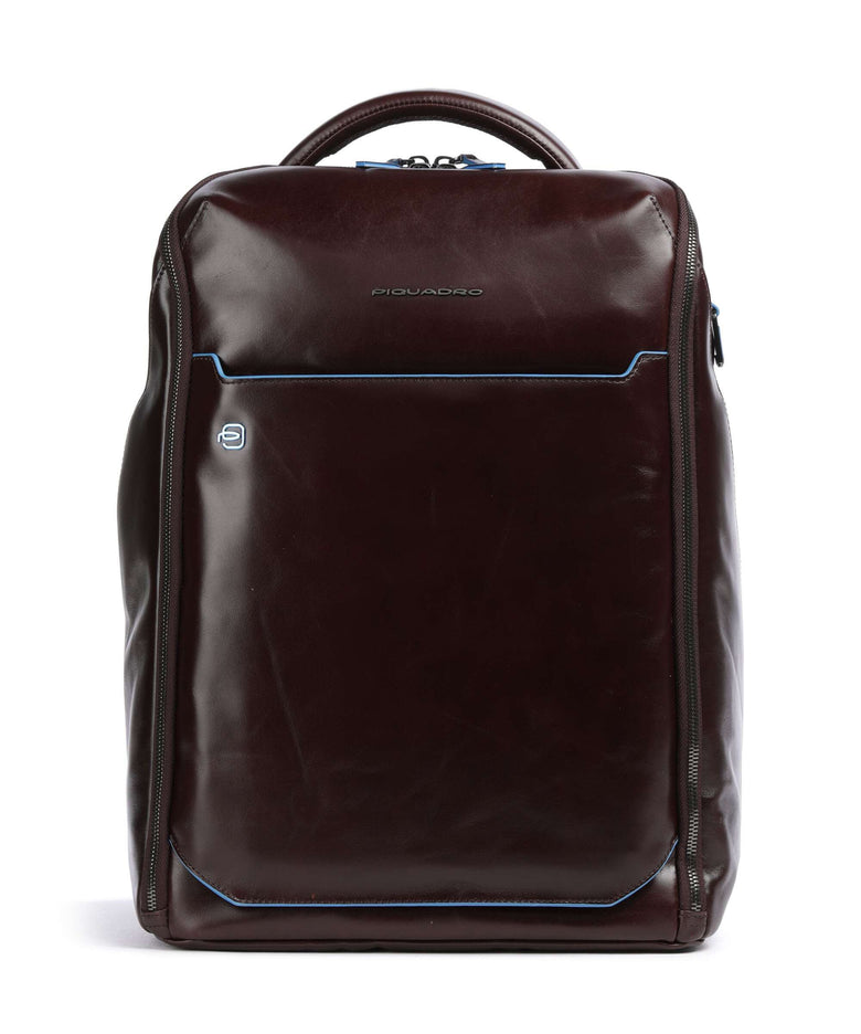 Piquadro Blue Square Backpack mogano