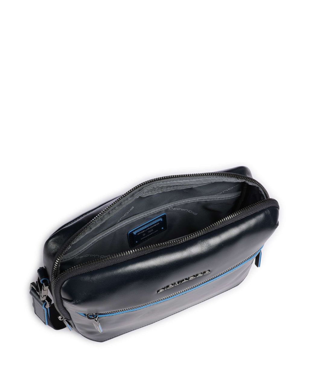 Piquadro Blue Square Crossbody bag blu notte