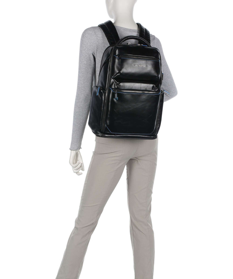 Piquadro Blue Square Backpack nero