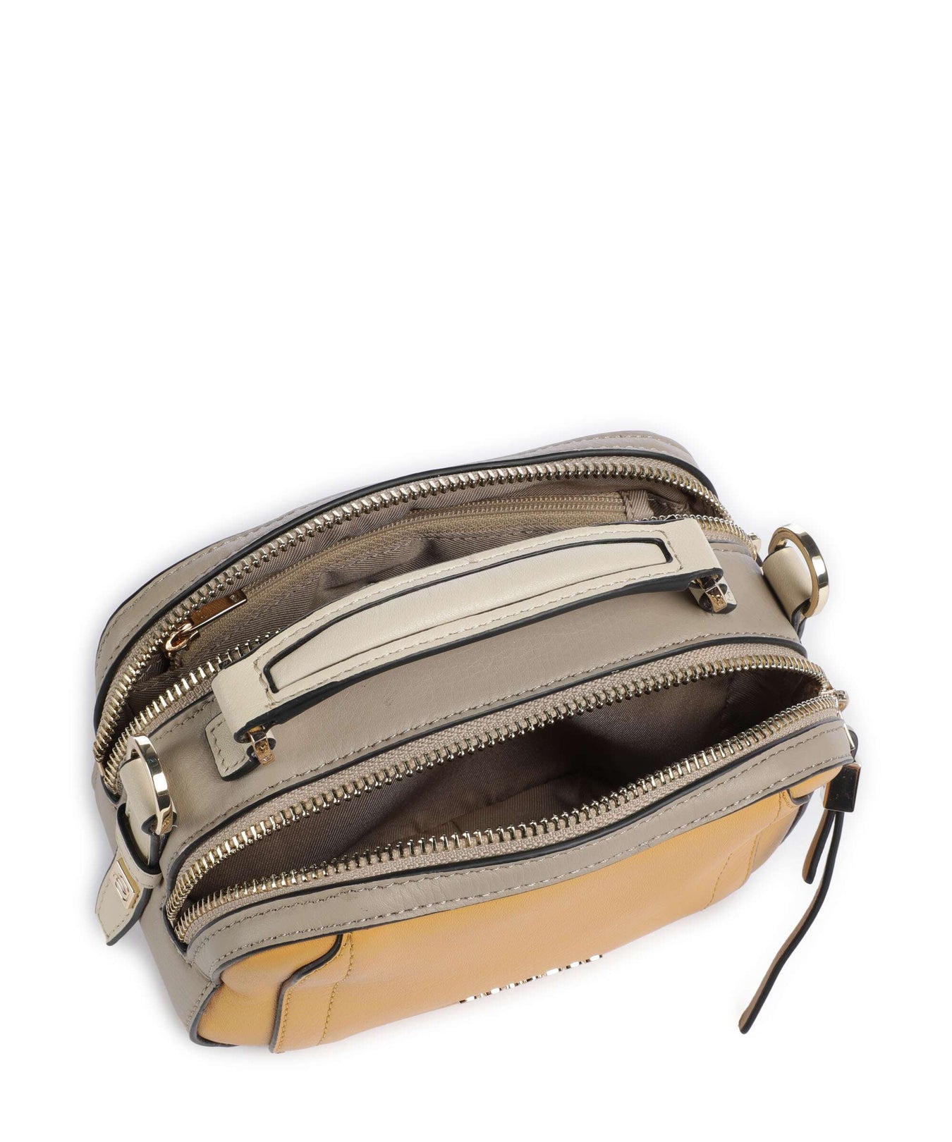 Piquadro W92 Crossbody bag yellow/beige