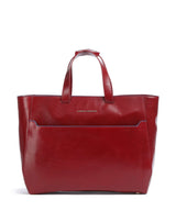 Piquadro Blue Square Briefcase red