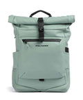 Piquadro Corner 2.0 Rolltop backpack green