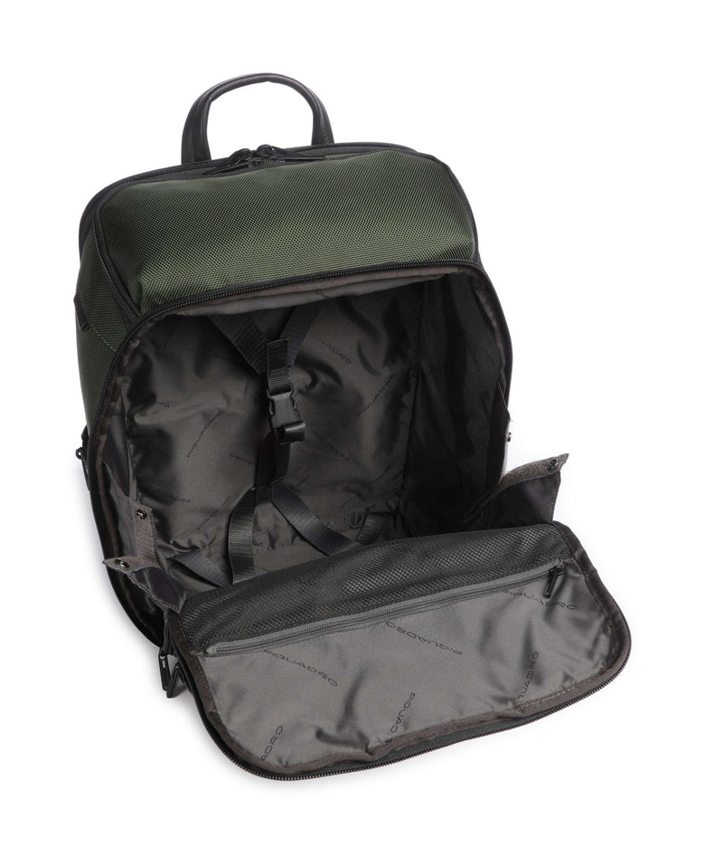 Piquadro Brief Travel backpack green