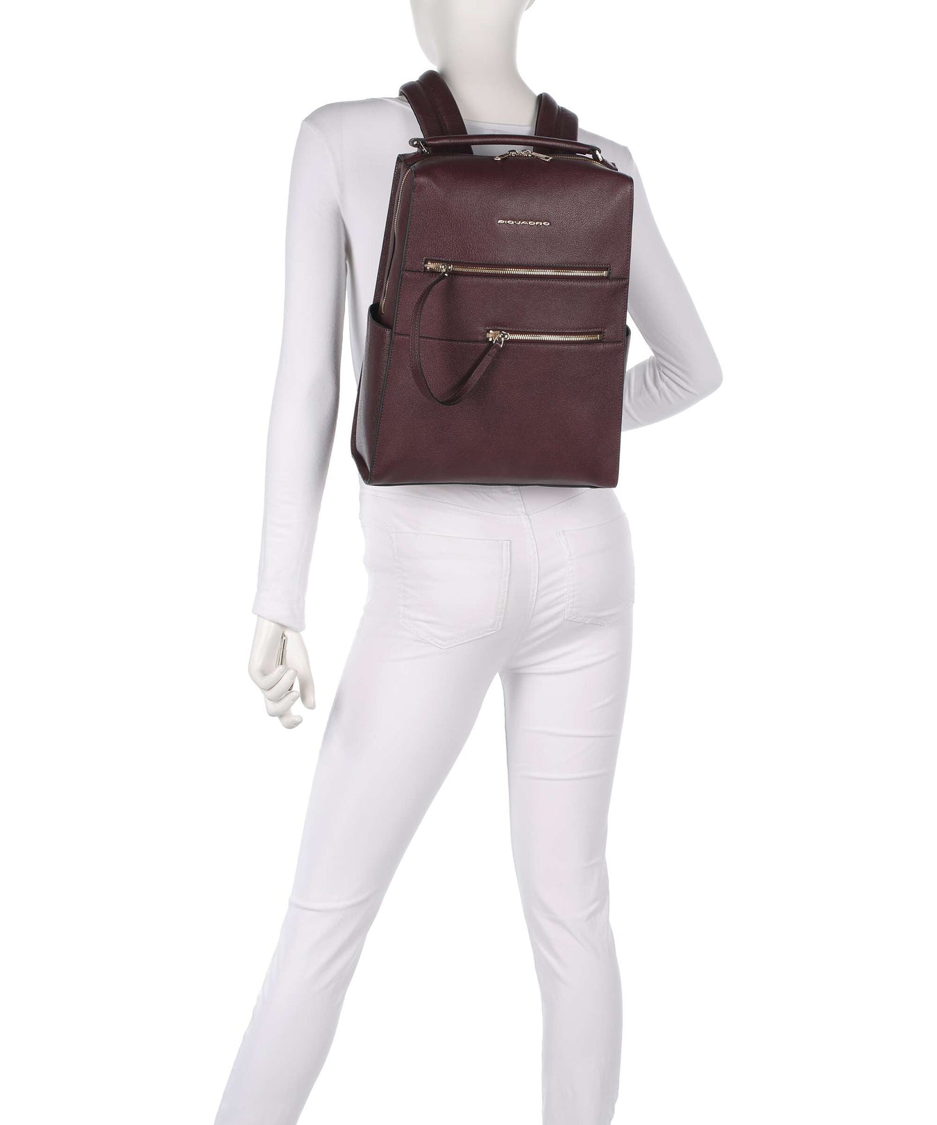 Piquadro W140 Backpack borgogna