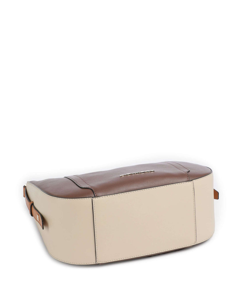 Piquadro W92 Crossbody bag marrone/beige
