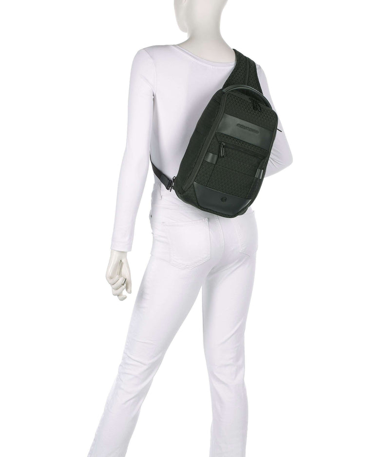 Piquadro W139 Sling bag verde