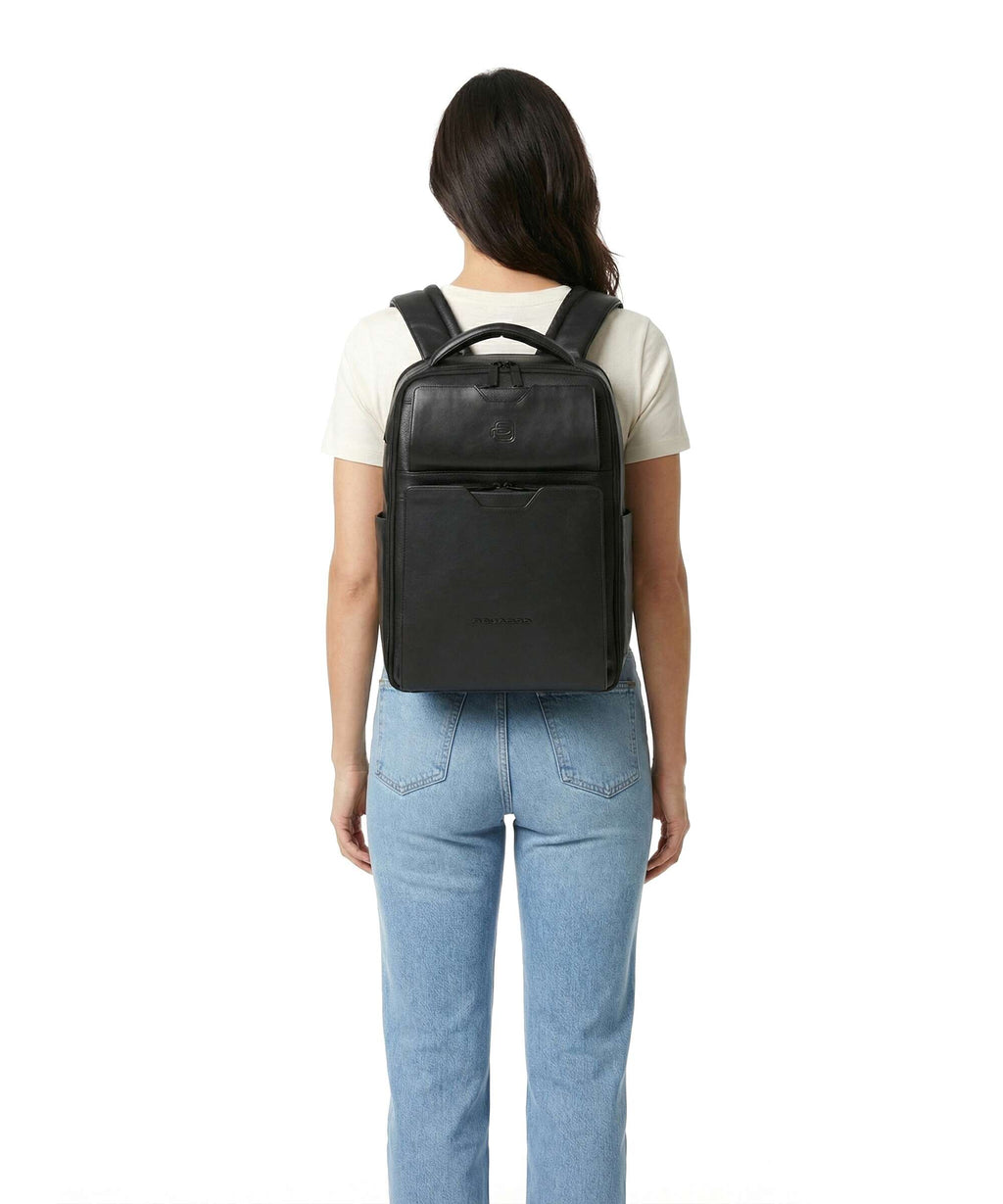 Piquadro Ael Laptop backpack black