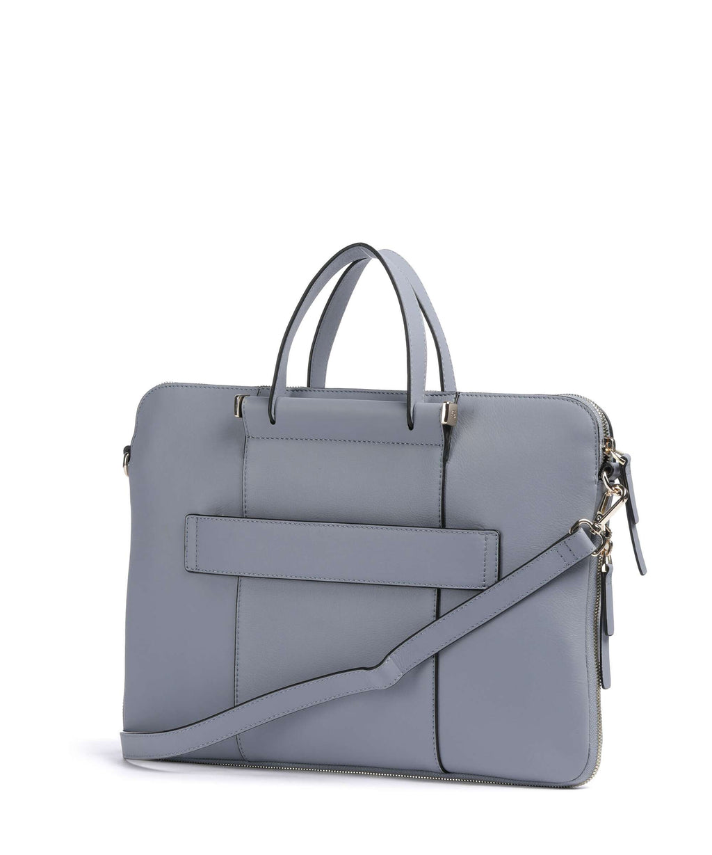 Piquadro Circle Briefcase light blue