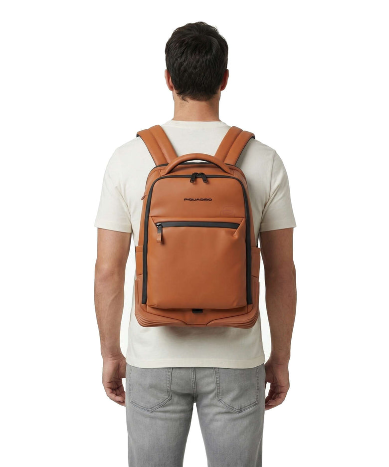 Piquadro Corner Special Backpack cuoio