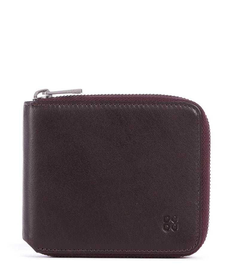 DuDu Bags Faro RFID Wallet dark burgundy