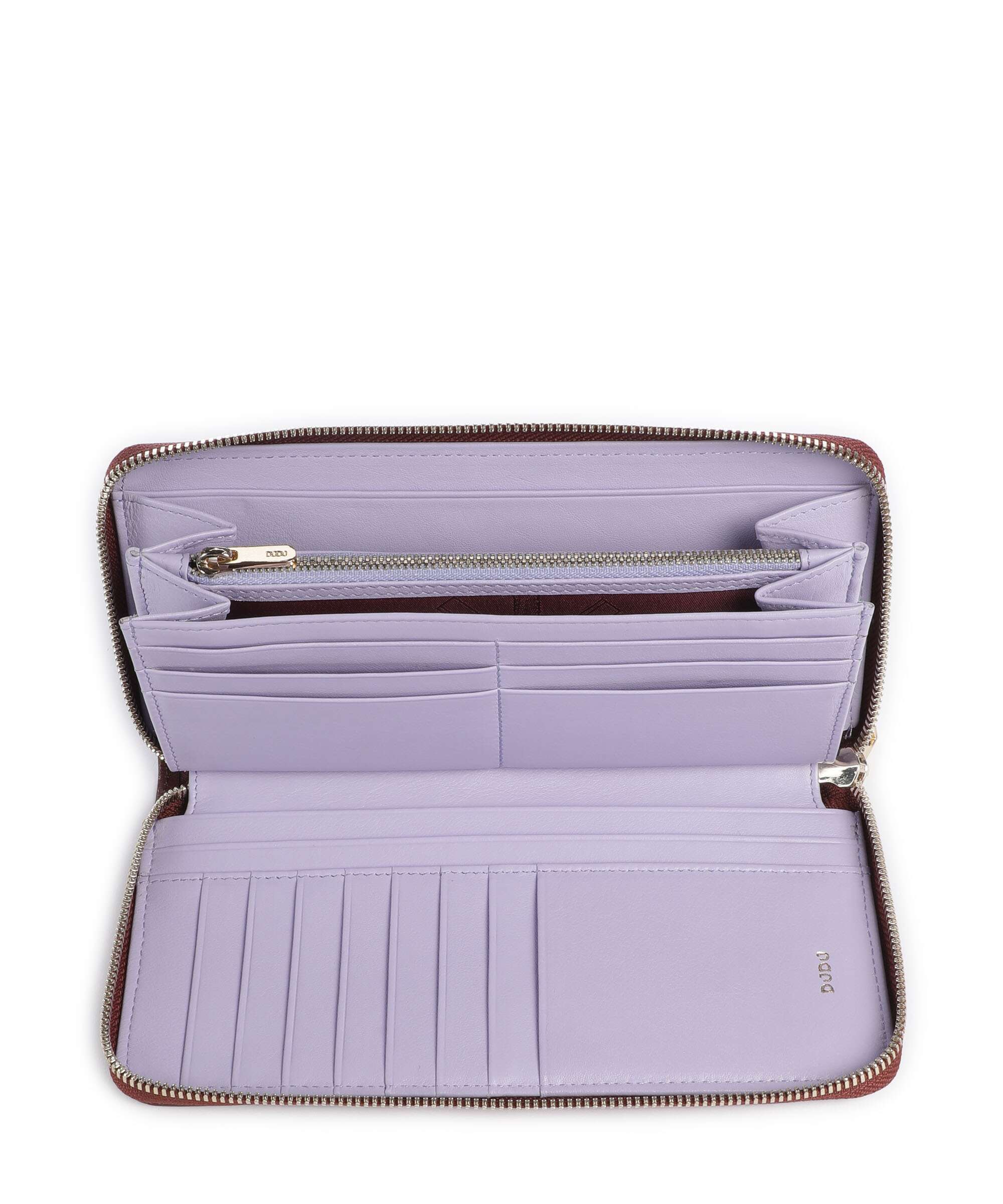 DuDu Bags Up! Wallet chocolate/lilac