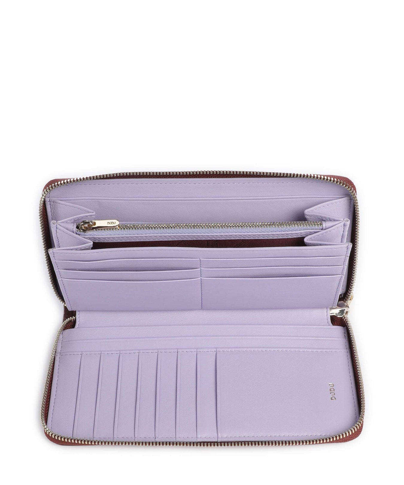 DuDu Bags Up RFID Wallet chocolate/lilac