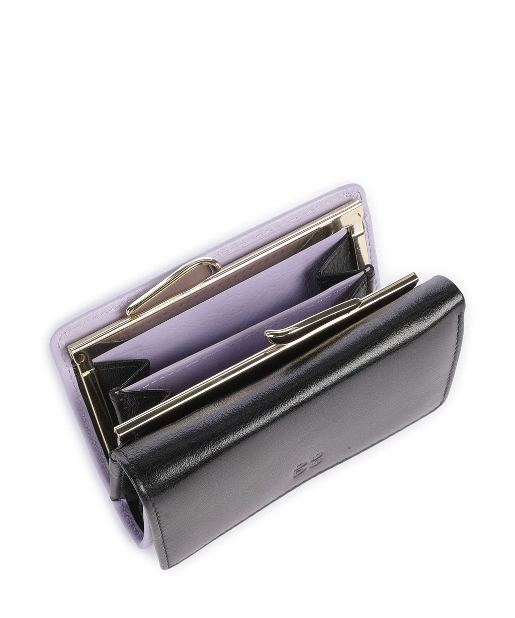 DuDu Bags Corsica Wallet black lavender