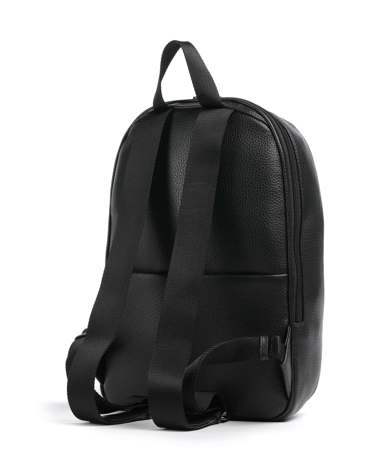 Mandarina Duck Mellow Leather Backpack nero