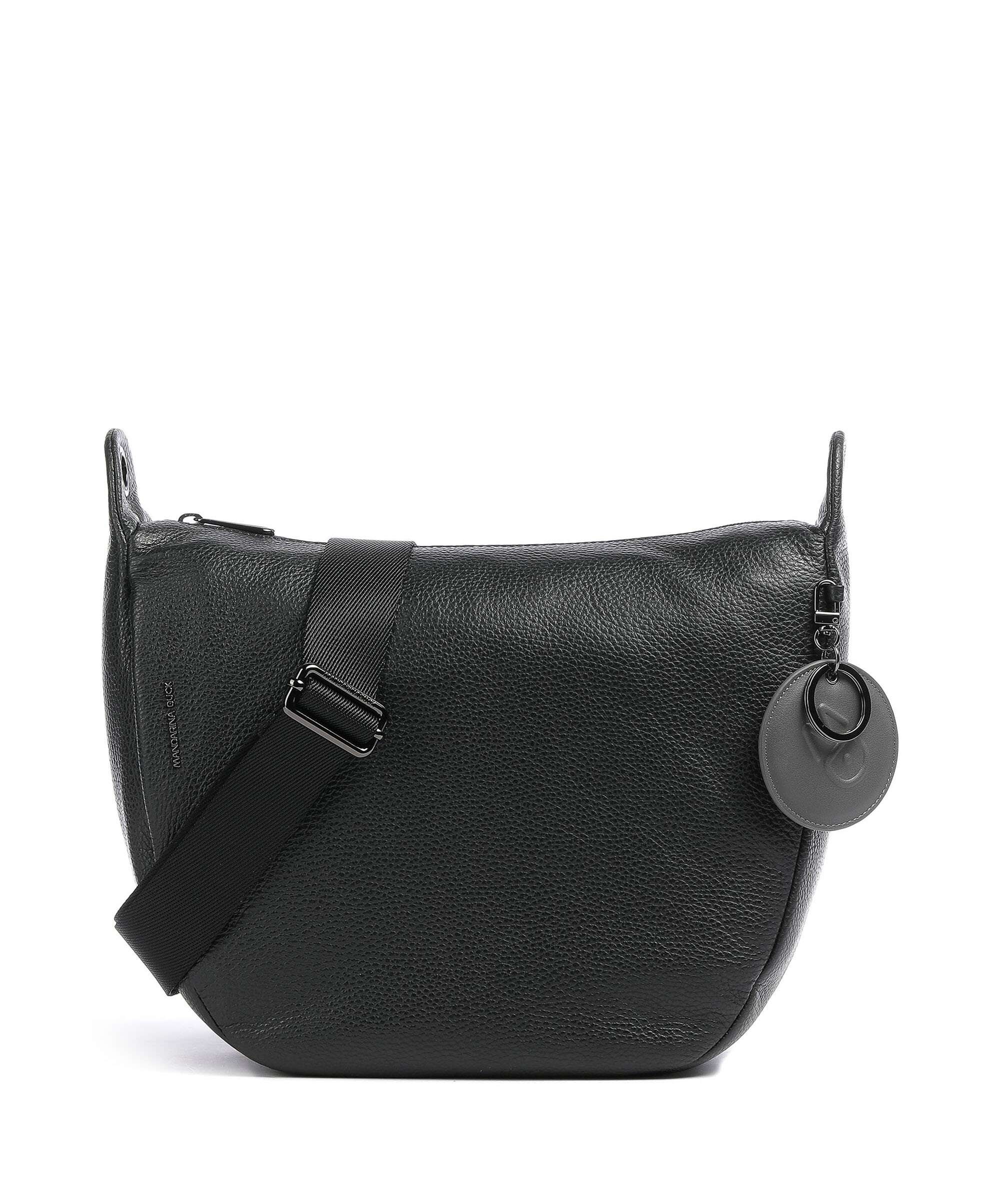 Mandarina Duck Mellow Leather Crossbody bag black