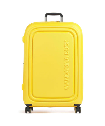 Mandarina Duck Logoduck+ 4-Pyöräiset matkalaukku yellow