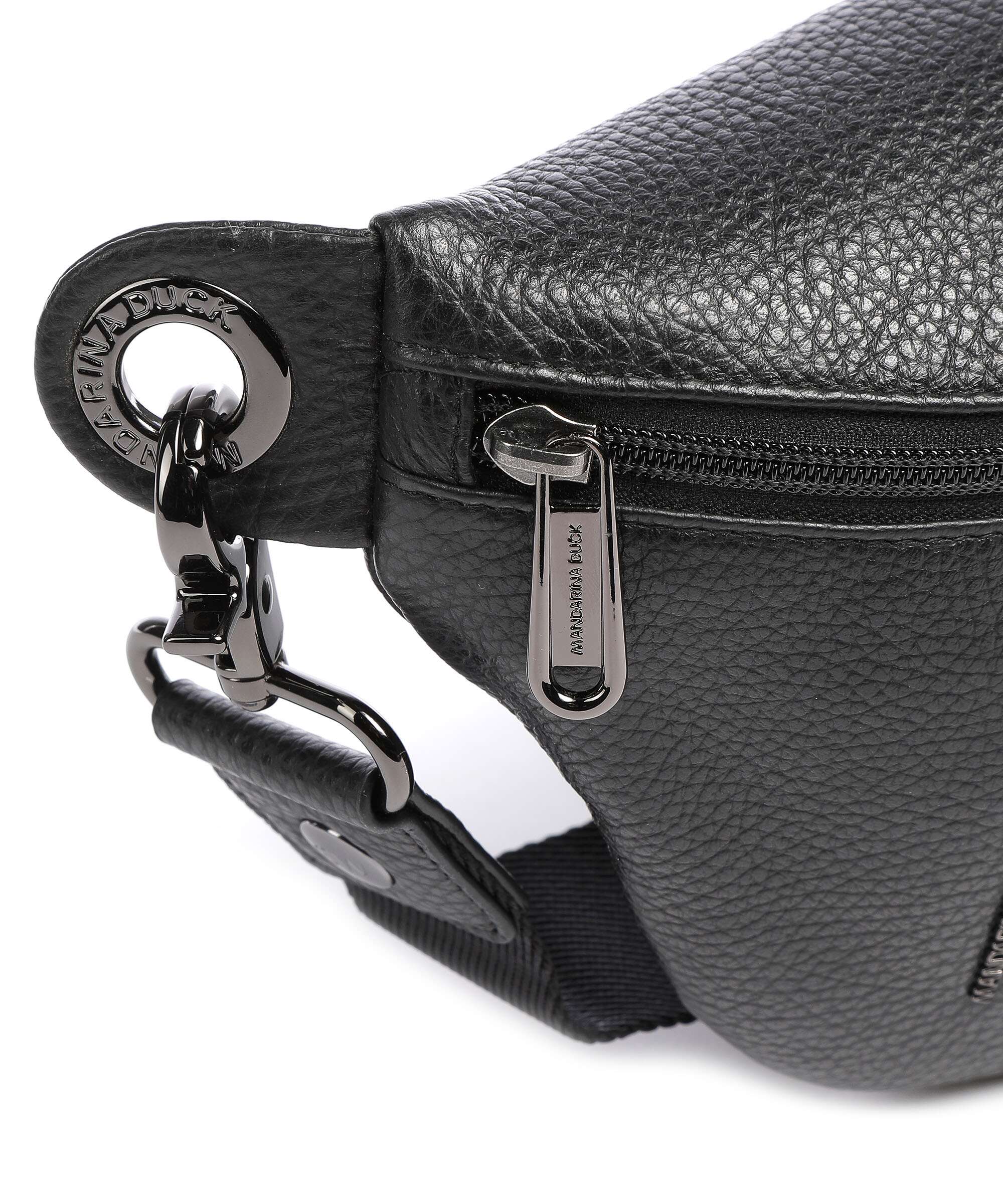 Mandarina Duck Mellow Leather Fanny pack nero