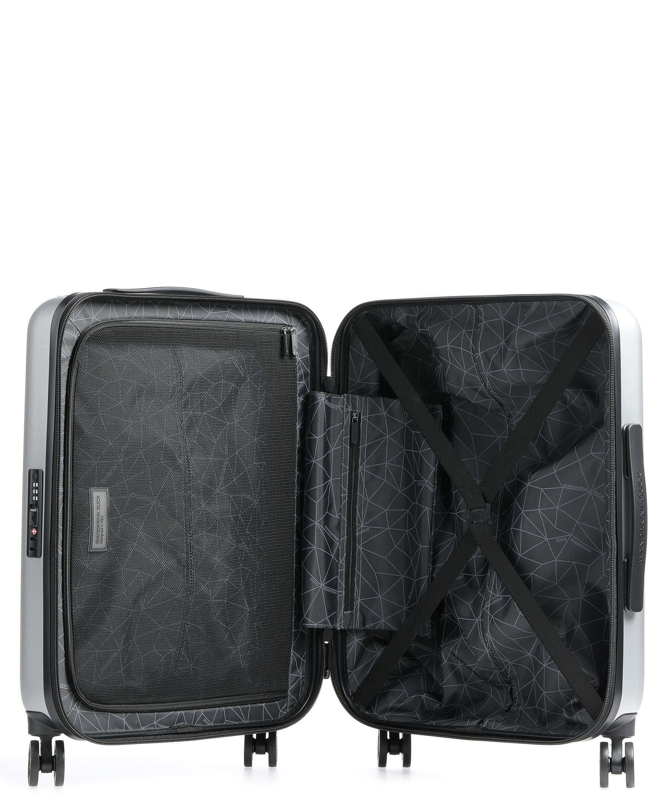 Mandarina Duck Tank Case Spinner (4 wheels) grigio