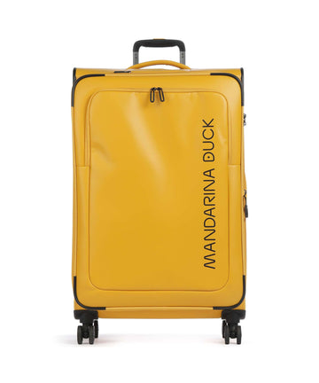 Mandarina Duck Eco Coated 4-Pyöräiset matkalaukku duck yellow