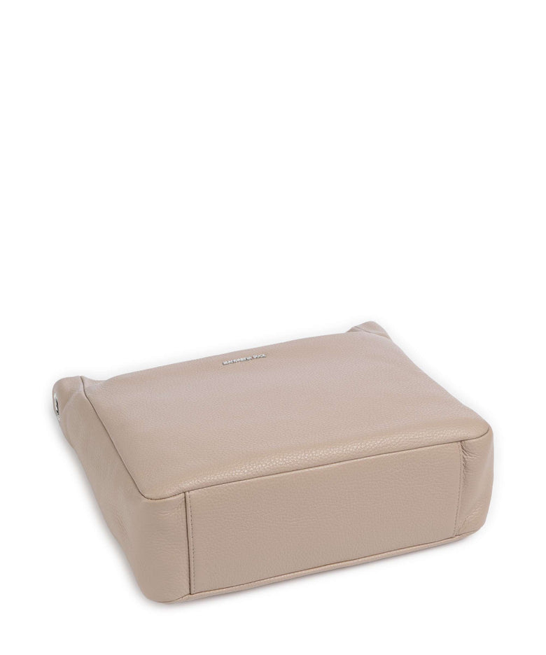 Mandarina Duck Mellow Leather Shoulder bag warm taupe