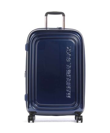 Mandarina Duck Logoduck+ Metal 4-Pyöräiset matkalaukku blue indigo
