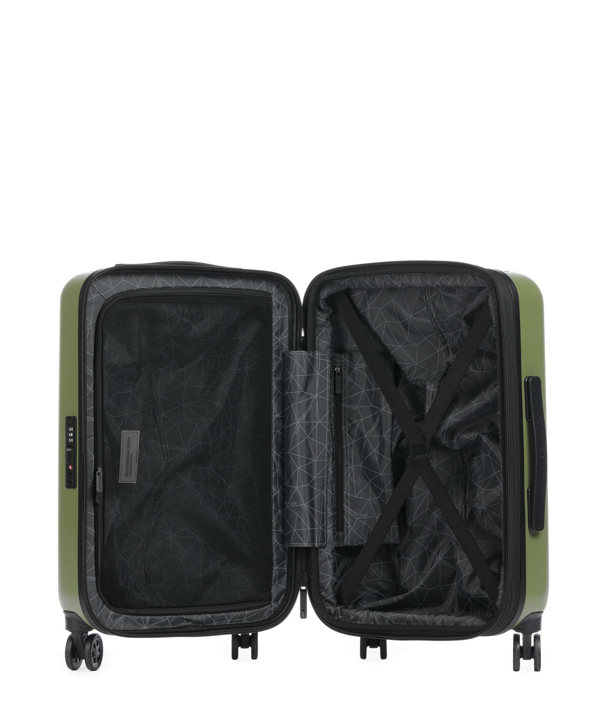 Mandarina Duck Tank Case Spinner (4 wheels) military green