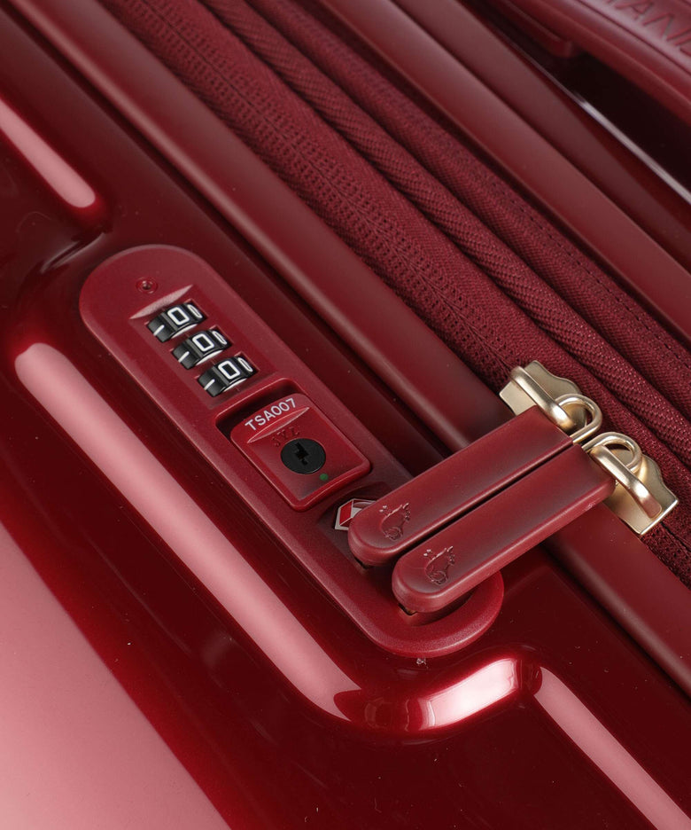 Mandarina Duck Logoduck+ Metal Spinner (4 wheels) red metal