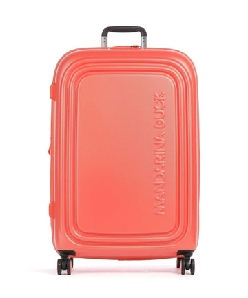 Mandarina Duck Logoduck+ 4-Pyöräiset matkalaukku pumpkin
