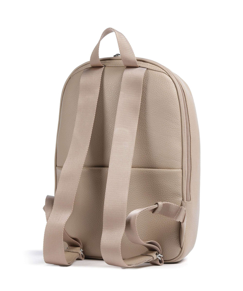 Mandarina Duck Mellow Leather Backpack warm taupe