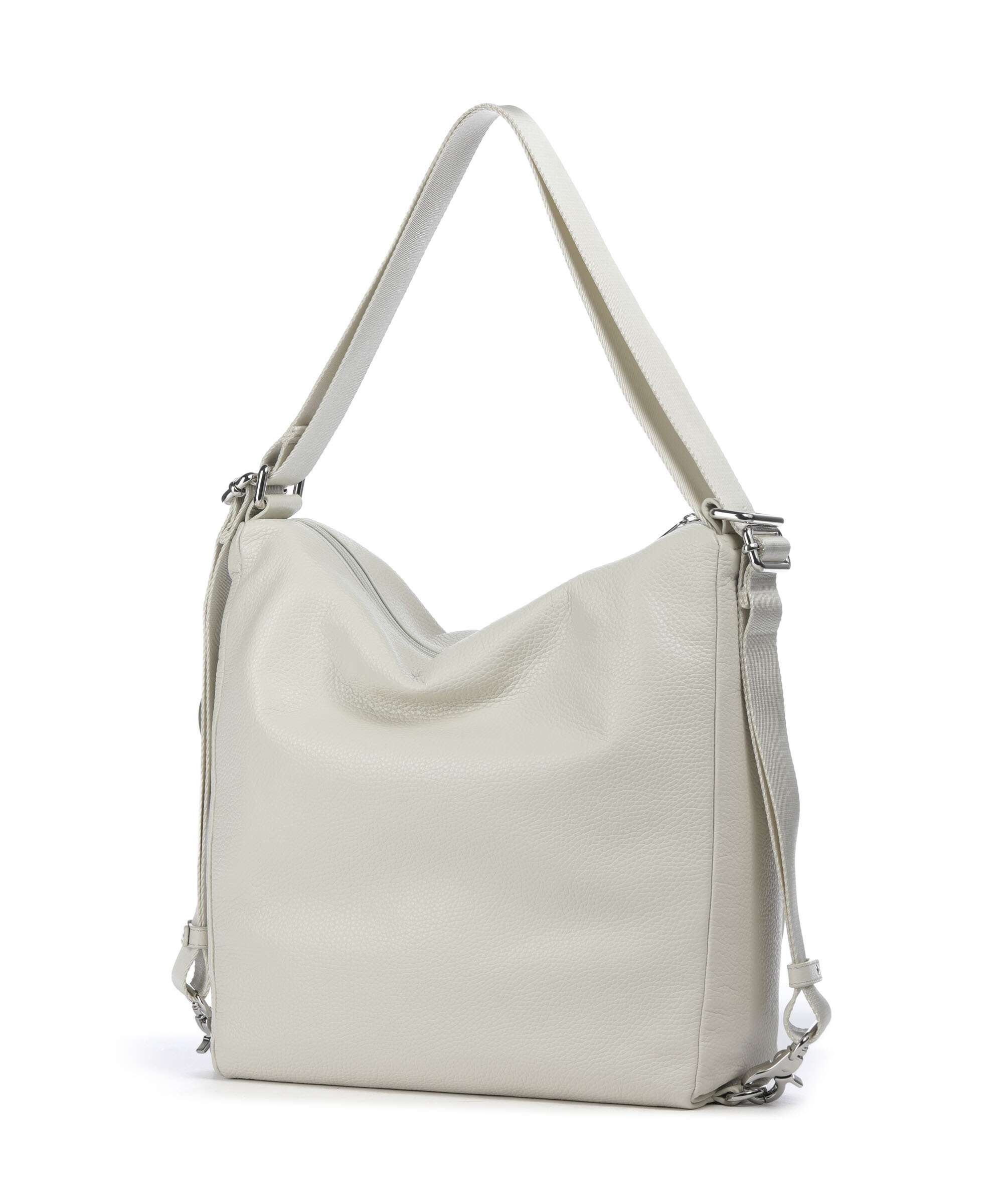 Mandarina Duck Mellow Leather Backpack bag cashmere