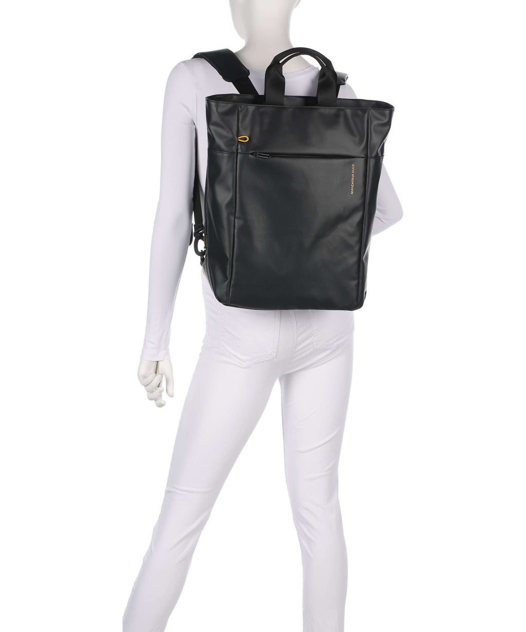 Mandarina Duck Coated Backpack black