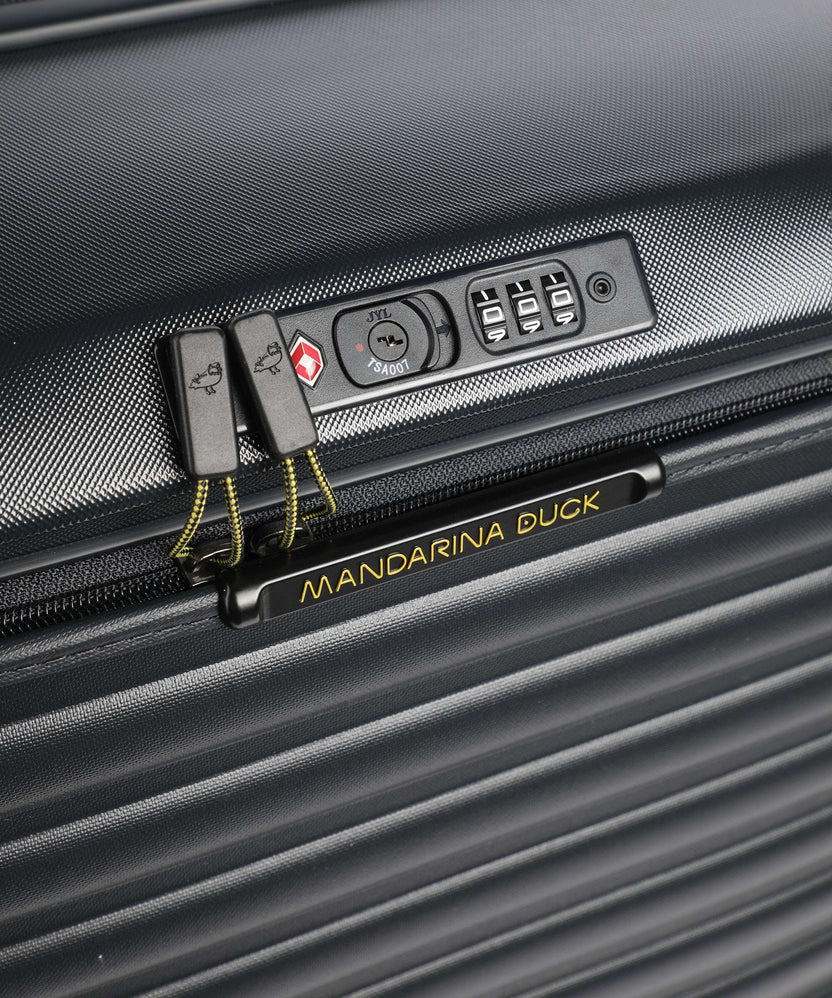 Mandarina Duck Smart Duck Spinner (4 wheels) dark gloss