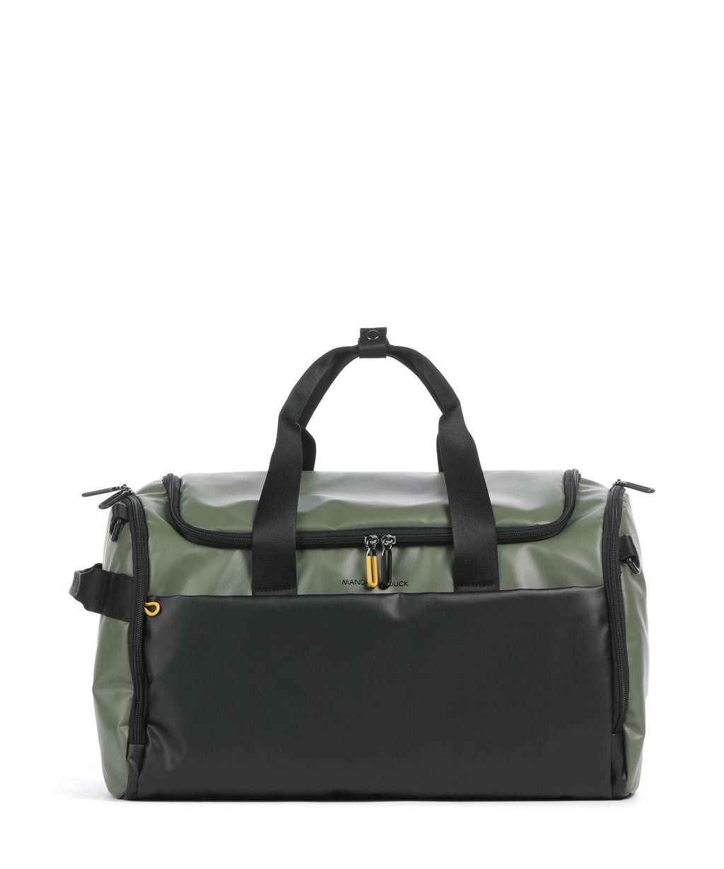 Mandarina Duck Coated Weekend bag pine green