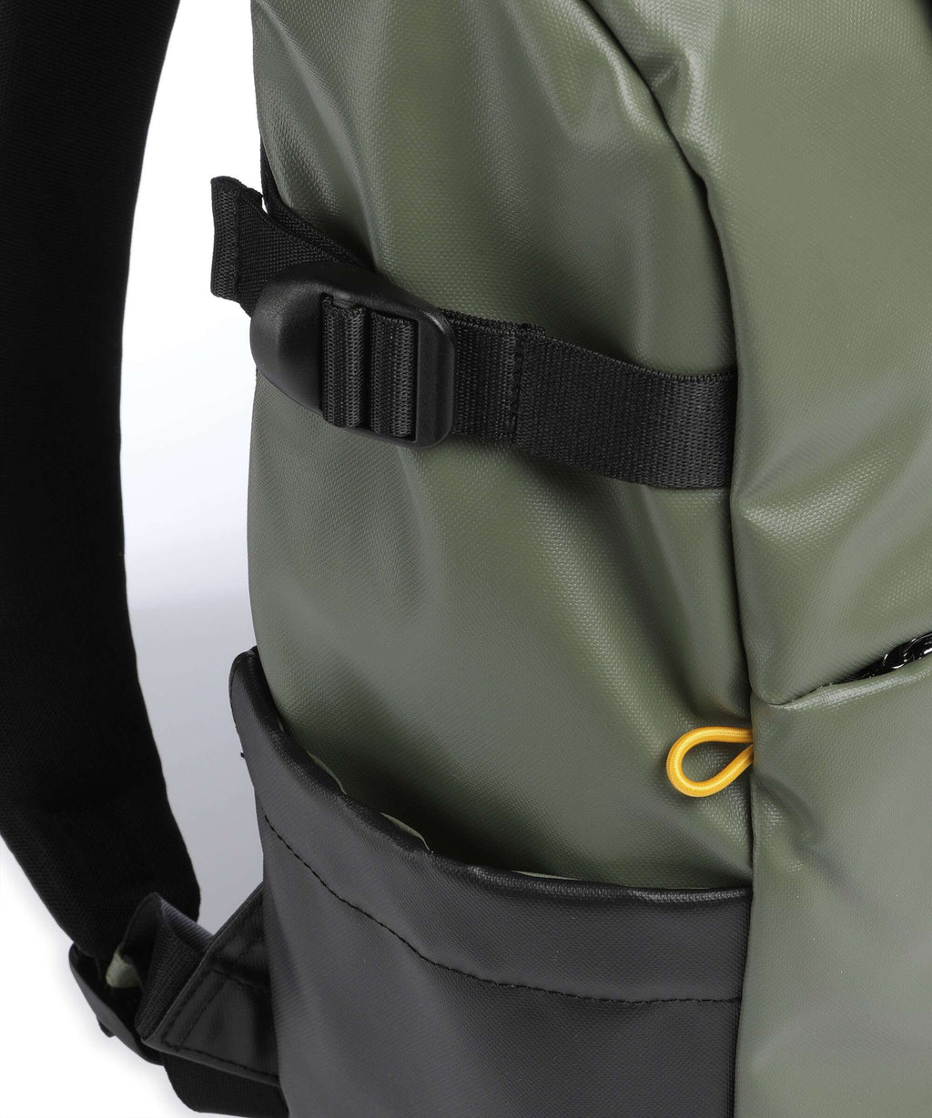 Mandarina Duck Eco Coated Laptop backpack pine green