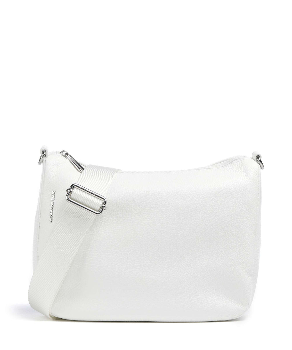 Mandarina Duck Mellow Leather Crossbody bag blanc