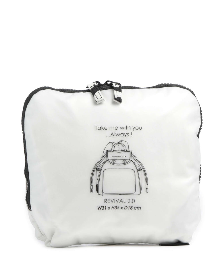 Mandarina Duck Revival Moire Backpack moire