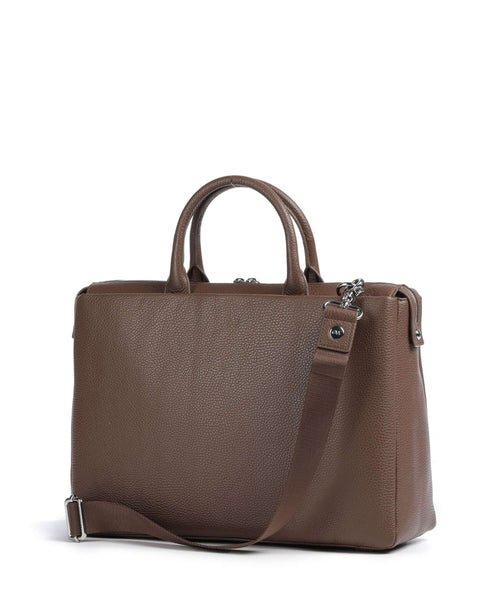 Mandarina Duck Mellow Urban Briefcase milk chocolate