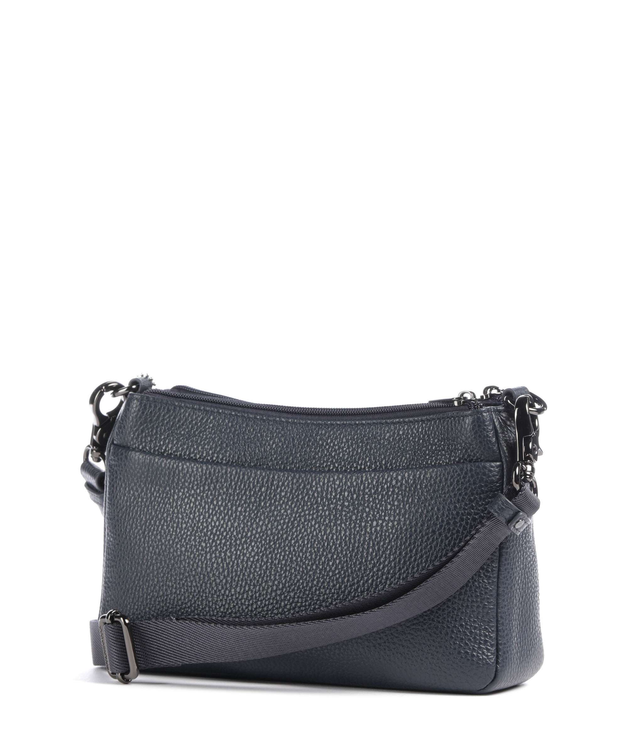 Mandarina Duck Mellow Leather Crossbody bag dress blue