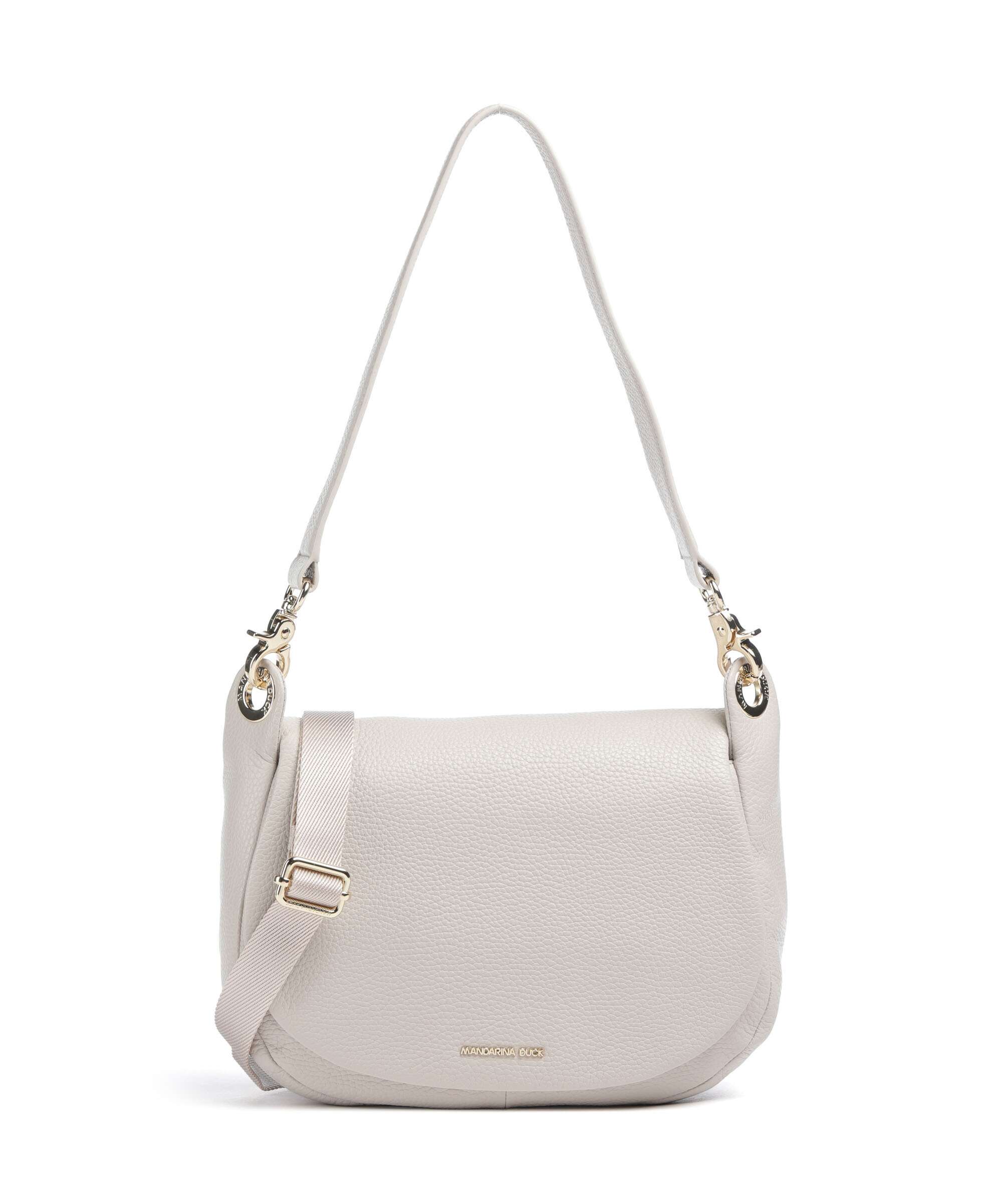 Mandarina Duck Mellow Leather Shoulder bag cocoon