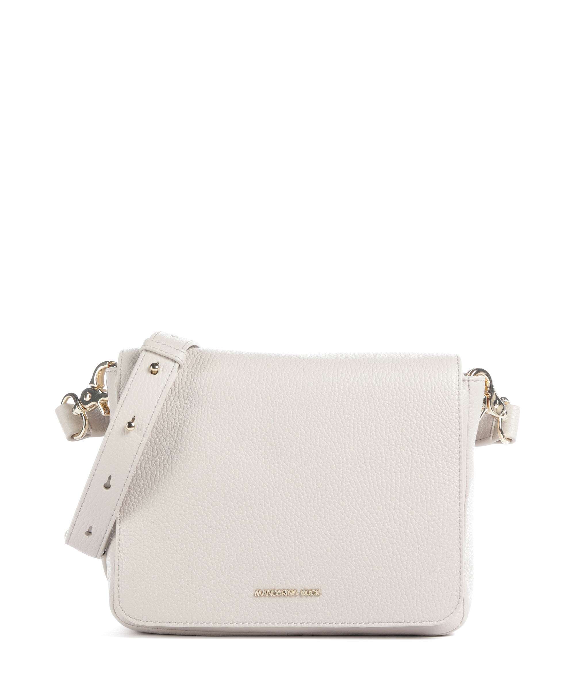 Mandarina Duck Mellow Leather Crossbody bag cocoon
