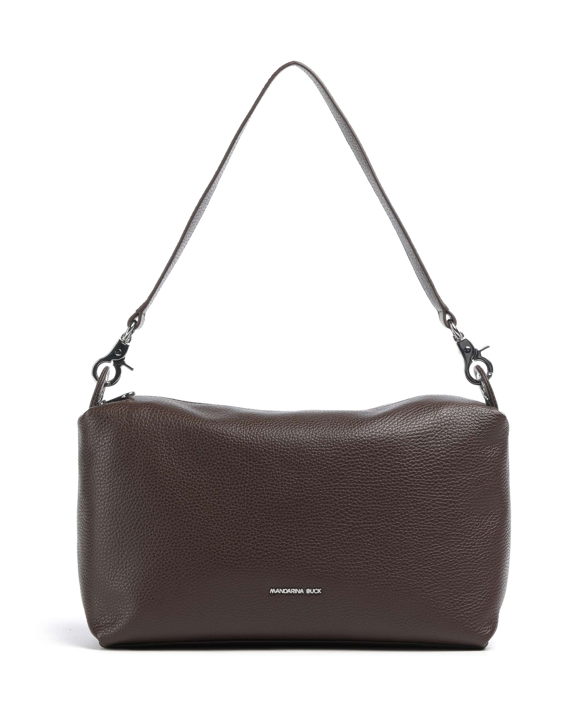 Mandarina Duck Mellow Leather Shoulder bag espresso