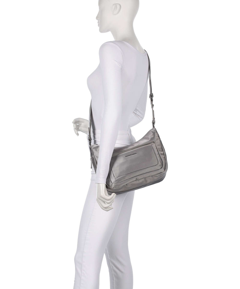 Mandarina Duck Active Lux Hobo bag gun metal