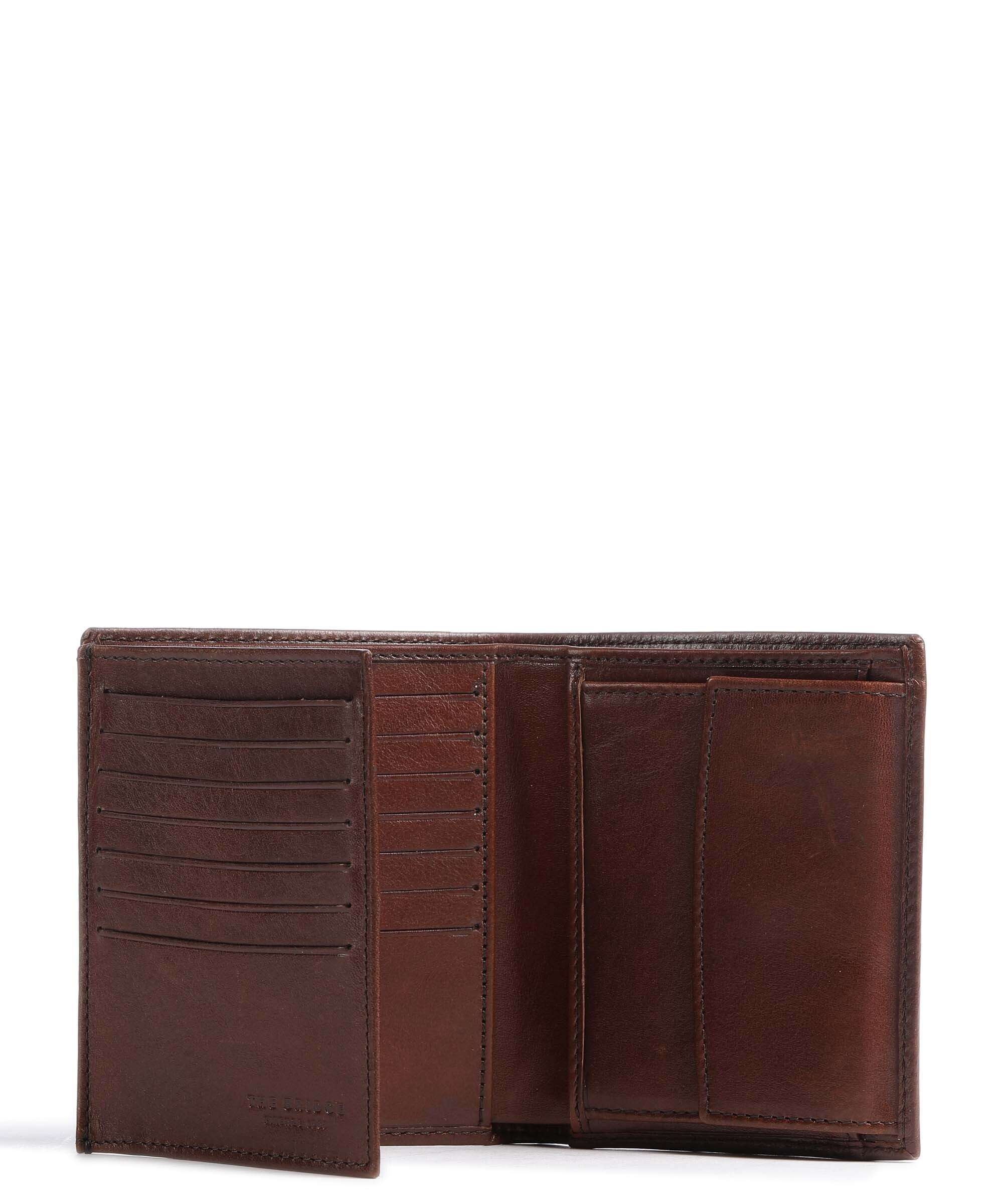 The Bridge Story Uomo Wallet marrone