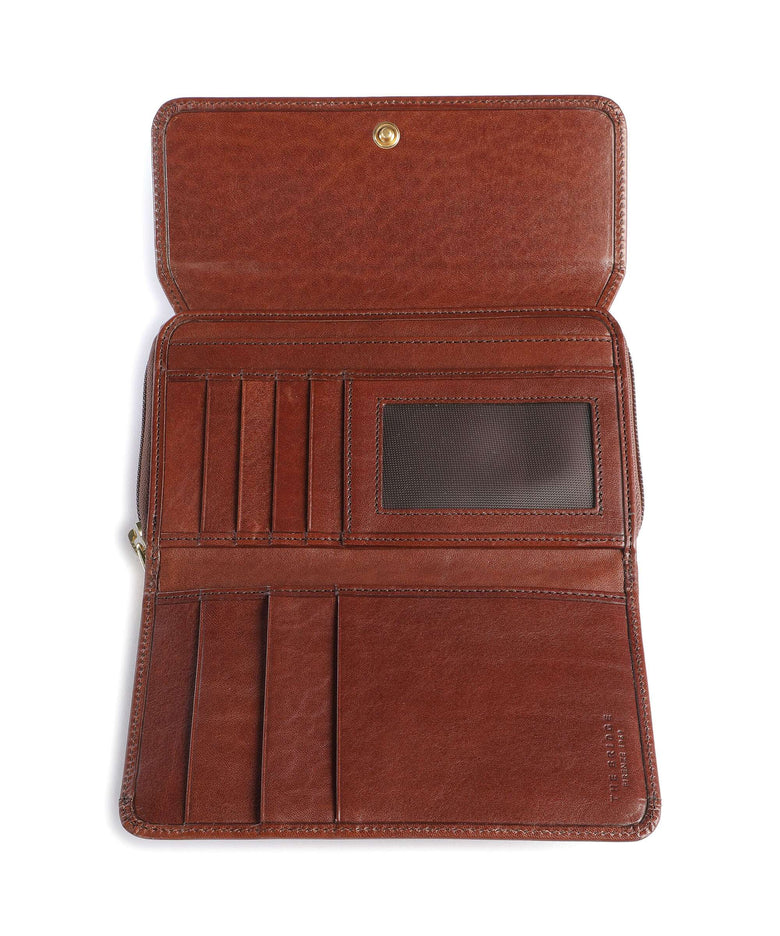 The Bridge RFID Wallet marrone