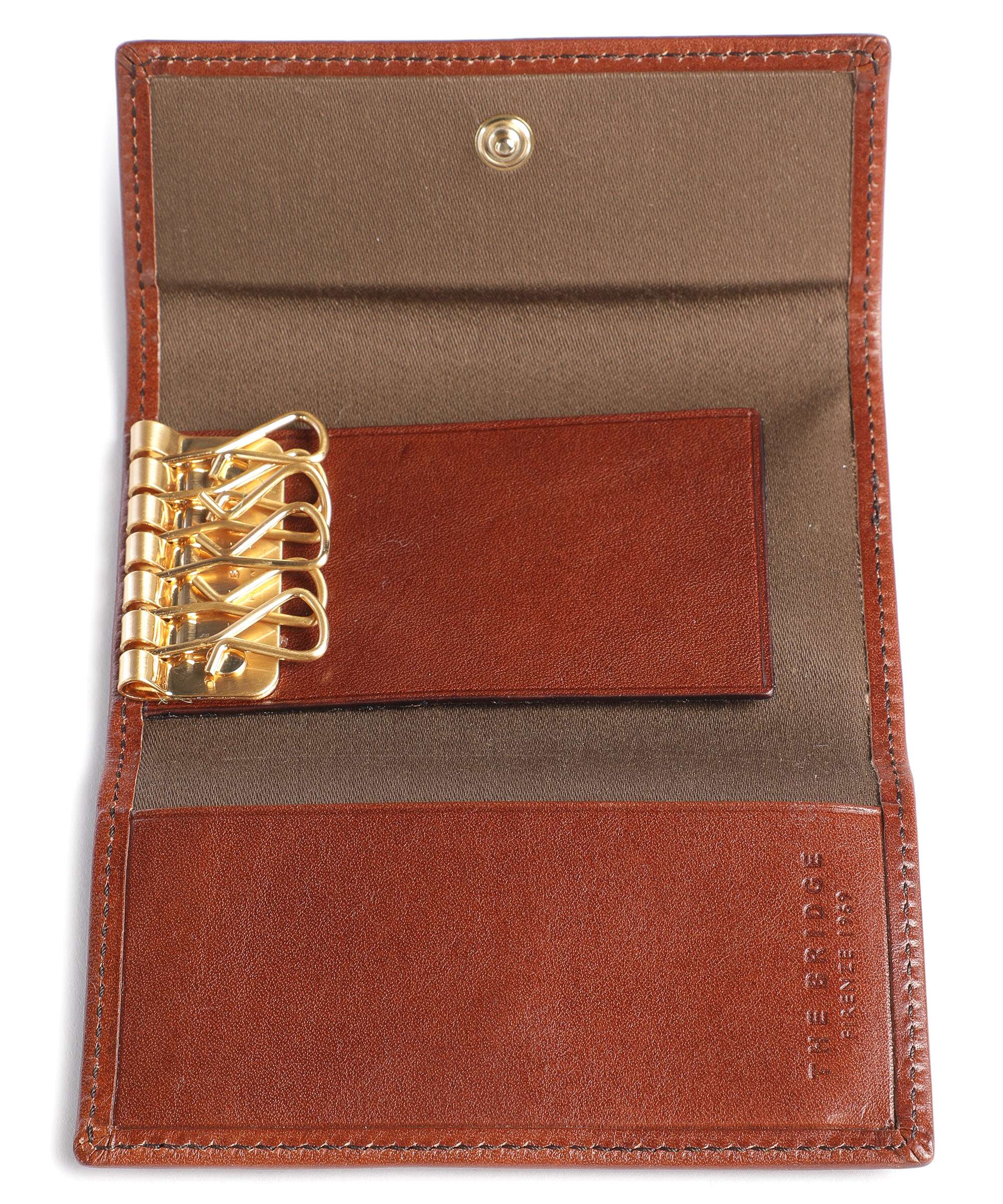 The Bridge Story Uomo Key case marrone