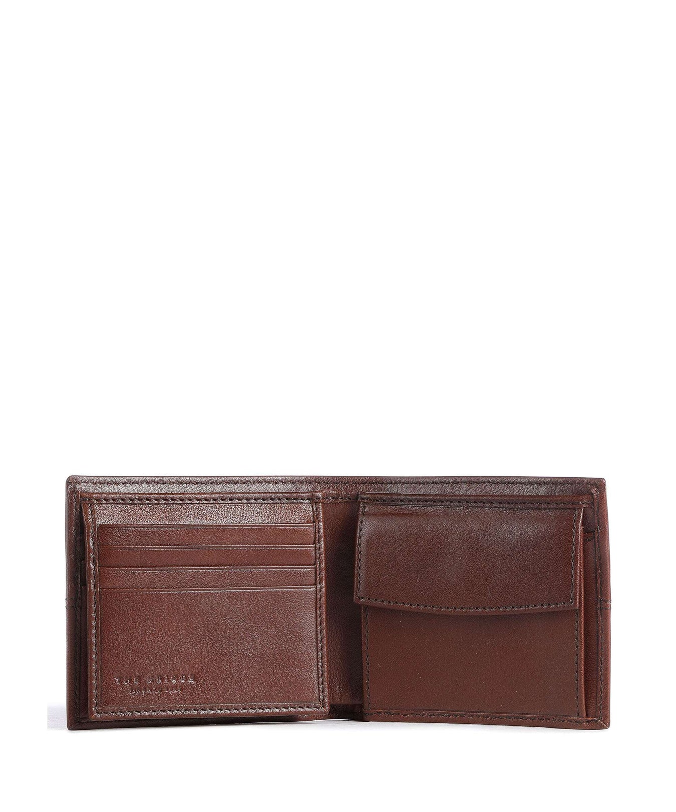 The Bridge Vespucci RFID Wallet marrone