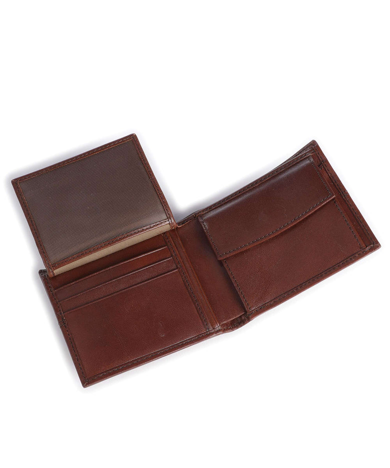 The Bridge Vespucci Wallet marrone